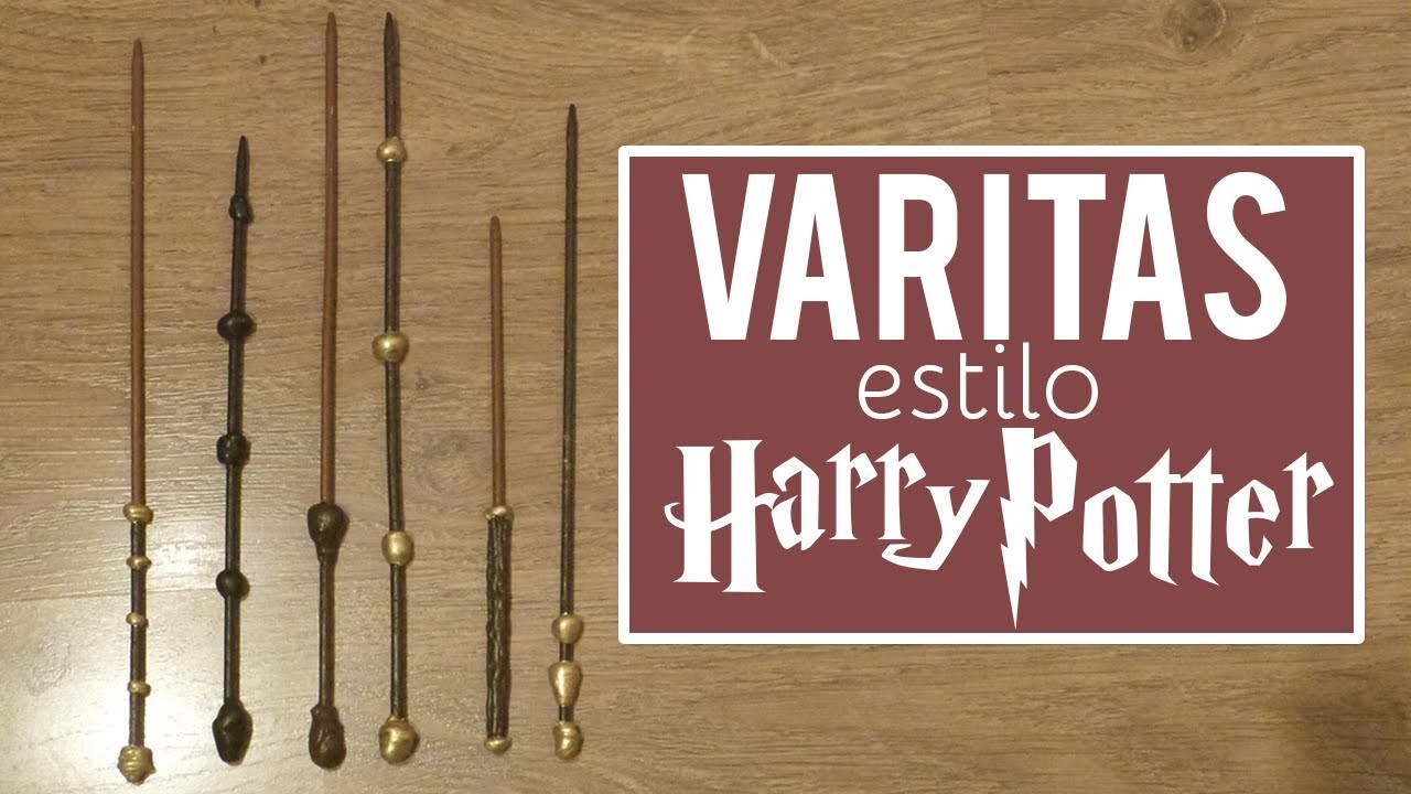 Tutorial varitas estilo Harry Potter | Mintdelion