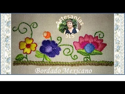 Bordado mexicano paso a paso ♥ Guarda N°2 ♥ Parte 1.2 ♥
