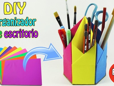 DIY Organizador de escritorio - Origami Fácil - Ecobrisa DIY