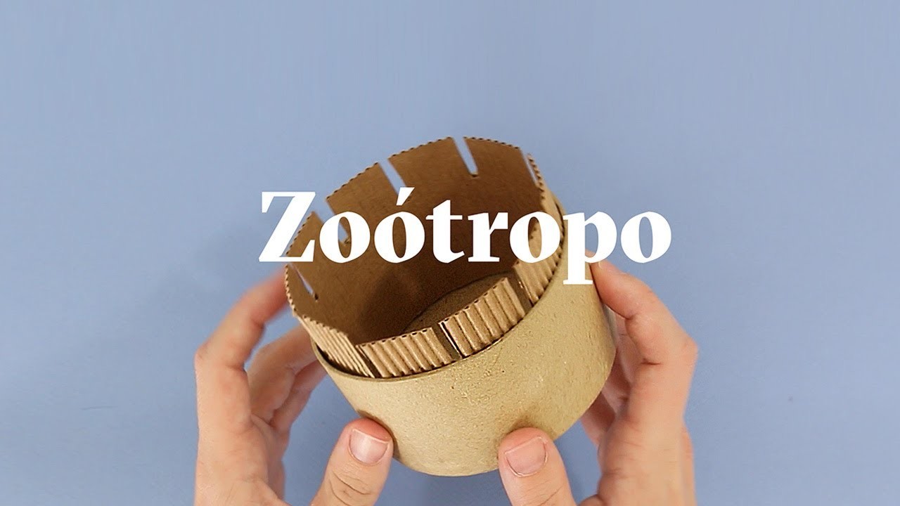 DIY | Tutorial | Cómo hacer un zoótropo con una caja de cartón