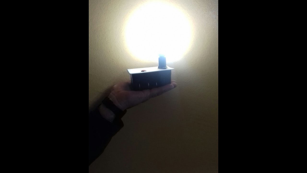 MINI INVERSOR  PORTÁTIL, RECARGABLE PARA LÁMPARAS DE LED, como se hace paso a paso