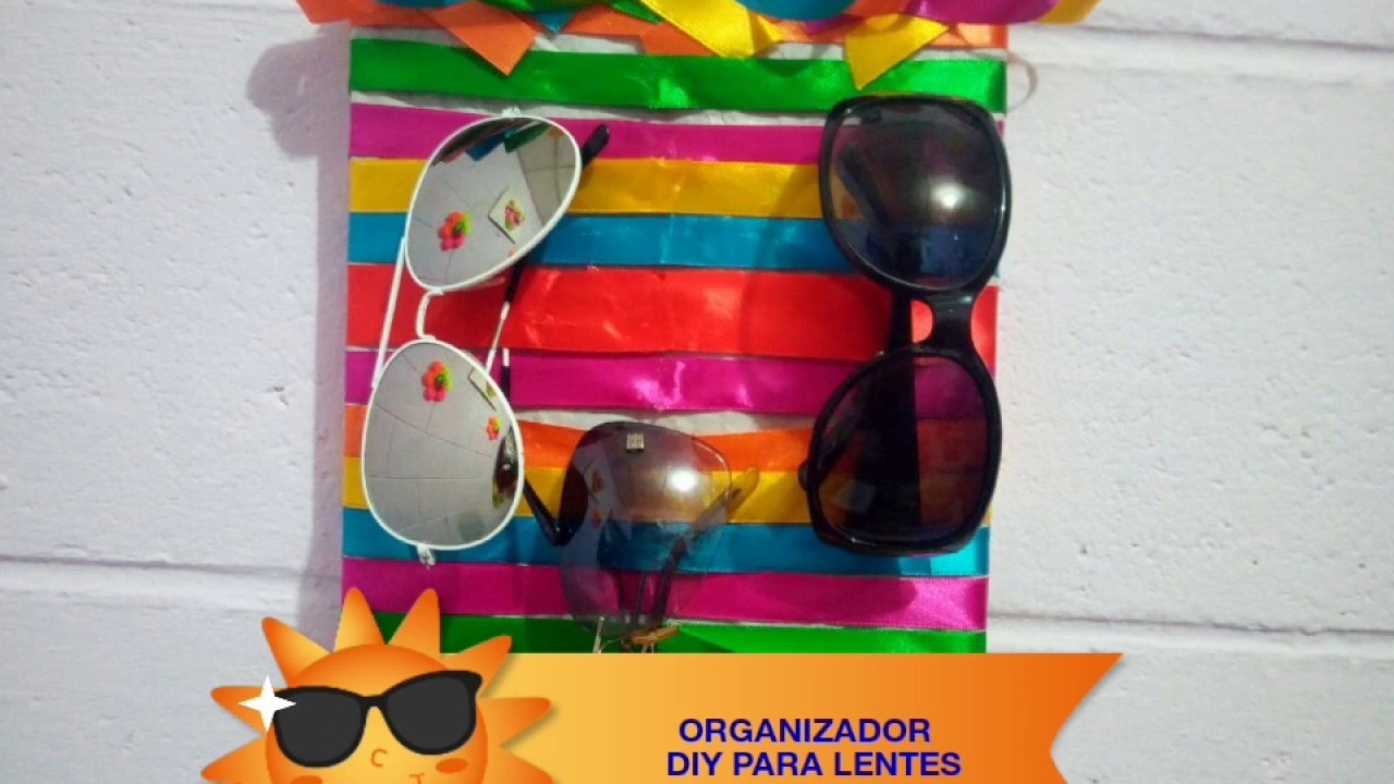 Organizador para lentes DIY