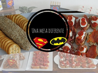 Una mesa diferente!