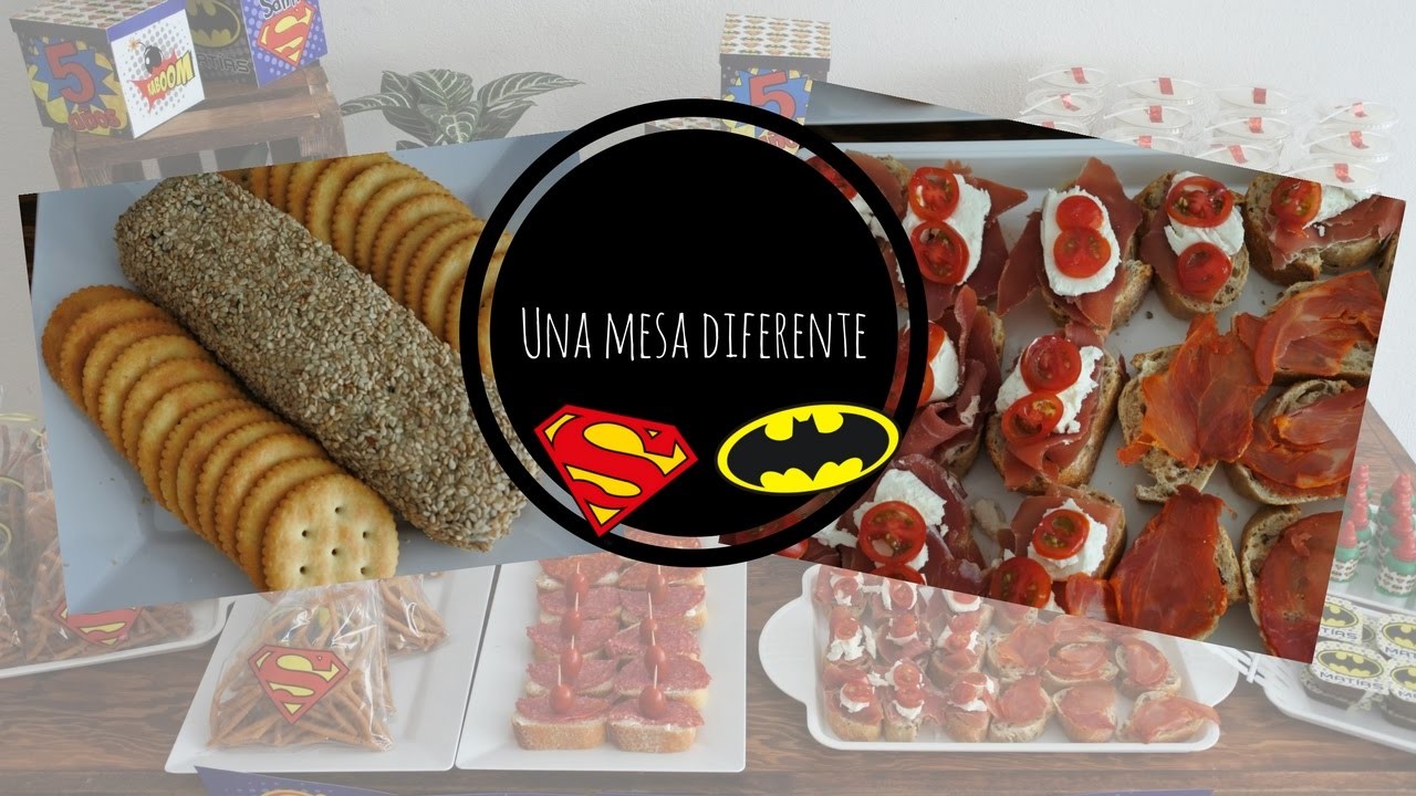 Una mesa diferente!