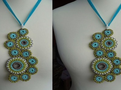 COLLARES. MUJER TEJIDAS A CROCHET ideas rapidas para tejer