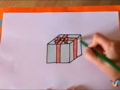 Cómo dibujar un regalo