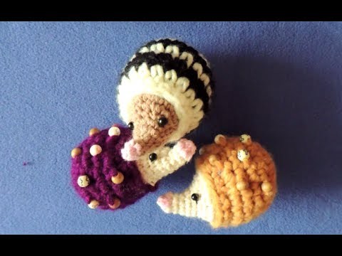 ERIZOS AMIGURUMI CROCHET - HEDGEHOG CROCHET