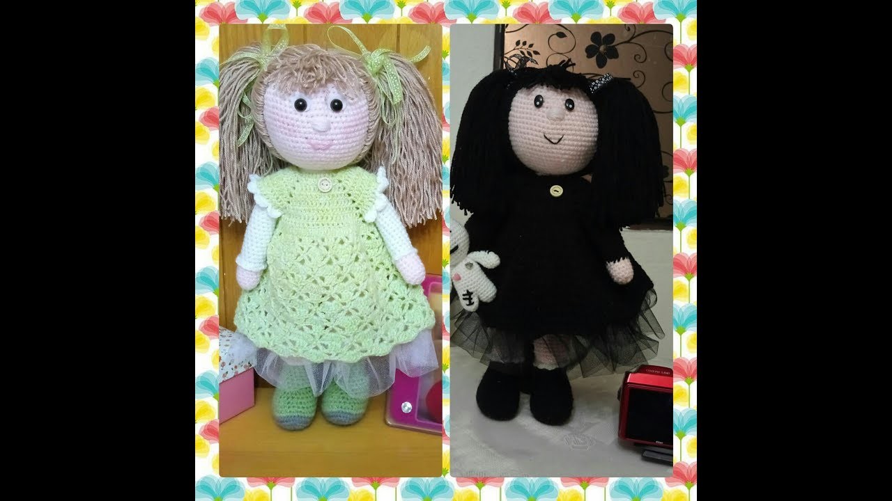 Muñeca Angie a Crochet " PRESENTACION"