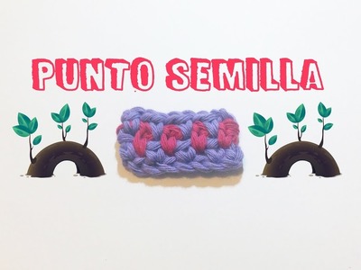 Punto semilla | How to make seed stitch