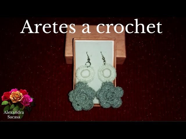 Tutorial aretes  elaborados a CROCHET by Alexandra Sacasa (Hobby) NICARAGUAN GIRL