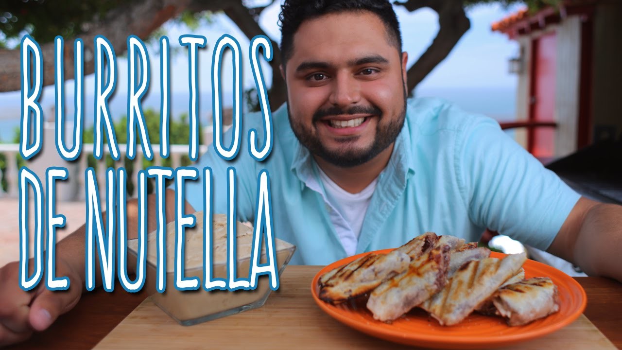 Cómo hacer Burritos Dulces con Nutella y Plátano - El Guzii - mitú
