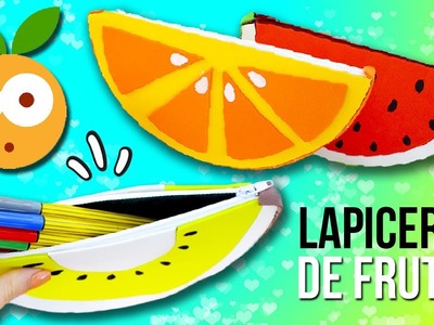 DIY Watermelon PENCIL CASE * ¡¡LAPICERA de SANDÍA casera!! ✅  Top Tips & Tricks