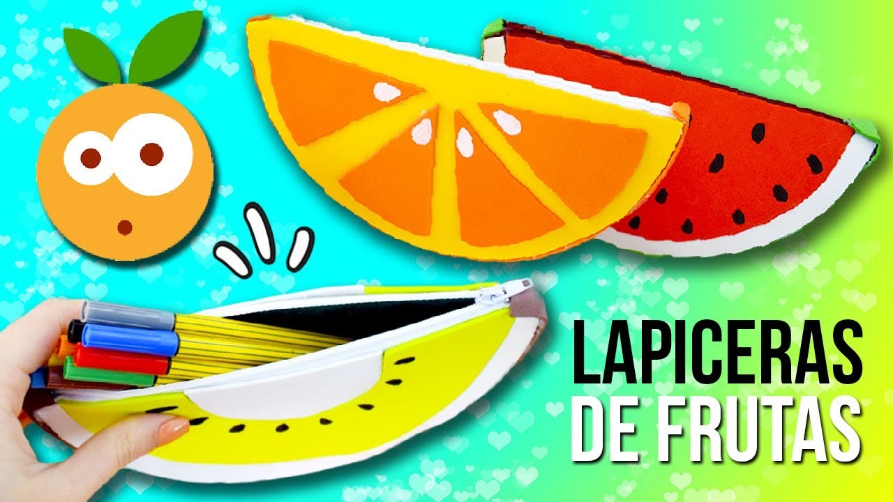 DIY Watermelon PENCIL CASE * ¡¡LAPICERA de SANDÍA casera!! ✅  Top Tips & Tricks