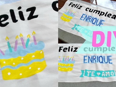 ♡ DIY ♡ Manta de cumpleaños ♡ Ideas para regalar a tu persona especial ♡