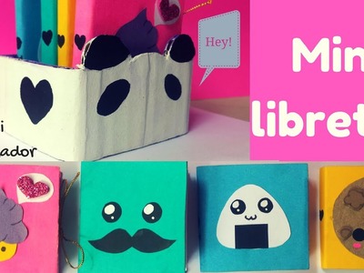 DIY Mini libretas y organizador de panda ❤ ❥ DIY MINI NOTEBOOKS Betzabel Balanzar
