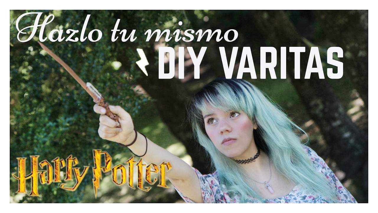 ¡Cómo hacer varitas de Harry Potter Super Fácil! ϟ ⏃