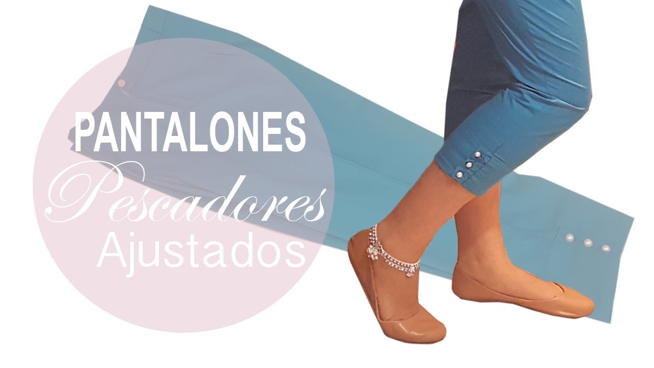 Pantalones Capri. Pescadores Ajustados