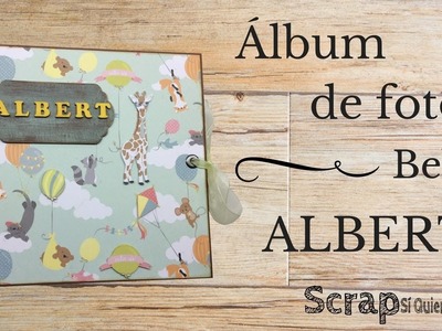 Album Scrapbook bebé niño "Albert"