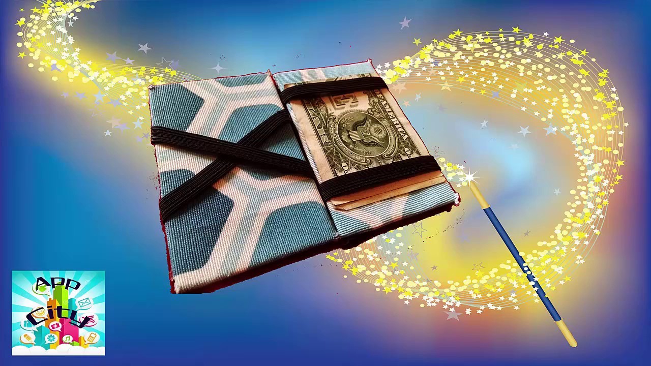 Como hacer una cartera mágica muy facil