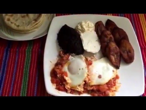 Desayuno Tipico Guatemalteco