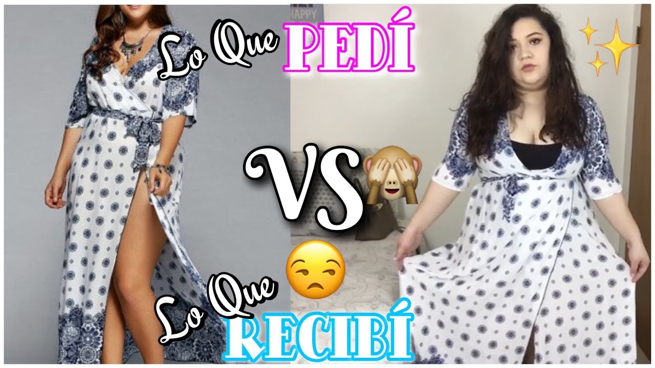 HAUL ROPA CHINA PARA GORDAS - Snapmade , RoseGal & DressLink