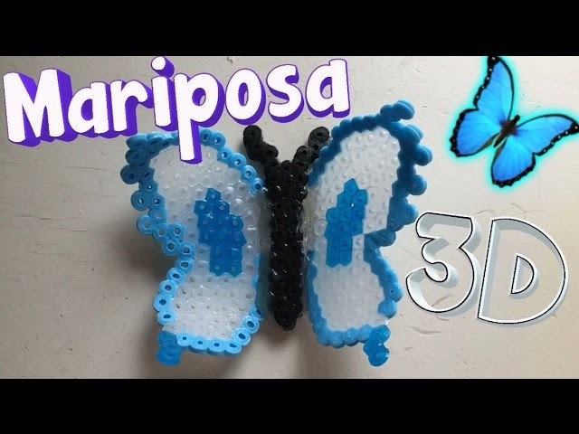 Mariposa 3D - Hama Beads