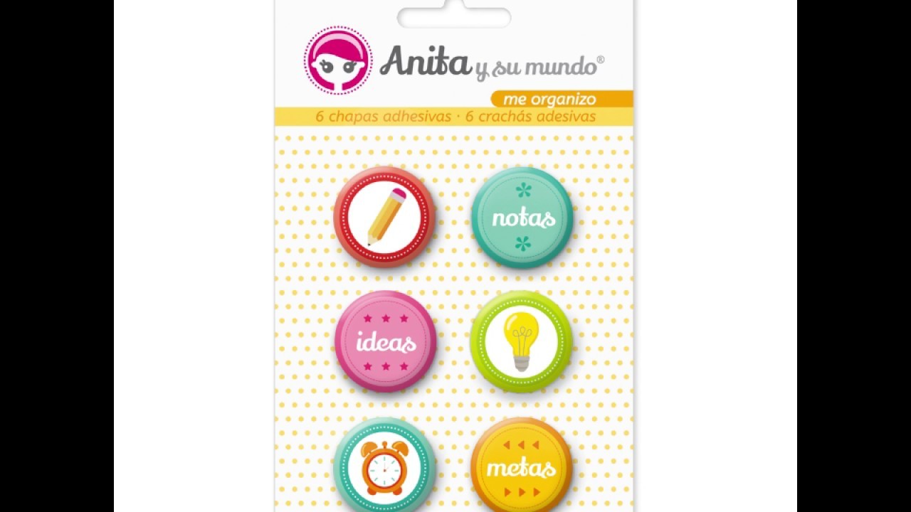 Nueva Colección Me organizo de Anita y su mundo scrapbooking