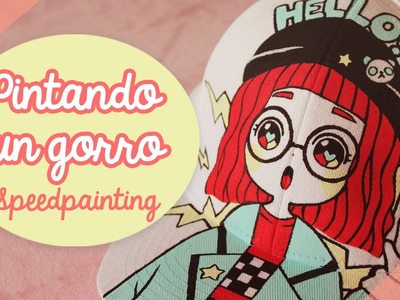 ♡ Pintando un gorro! Speedpainting ♡ By Piyoasdf