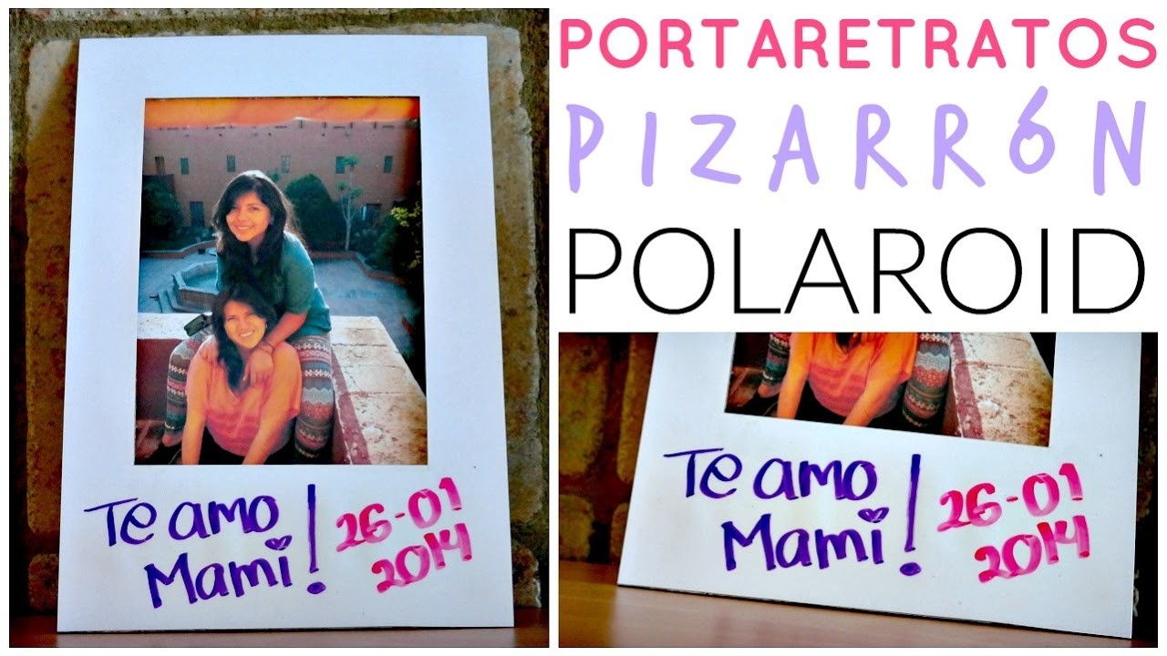 Portaretratos Polaroid ❤ Regalo 10 de Mayo | Ame Mayén