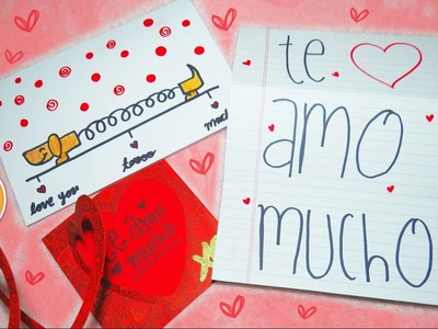 Tarjetas super fáciles para san valentin , pop up , expandible (14 de febrero )♥ ♥ ♥  Mariana lugo