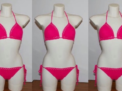 BIKINIS TEJIDOS  A CROCHET PARA DAMAS