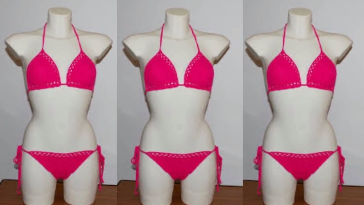 BIKINIS TEJIDOS  A CROCHET PARA DAMAS