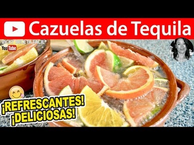 CAZUELAS DE TEQUILA | Vicky Receta Facil