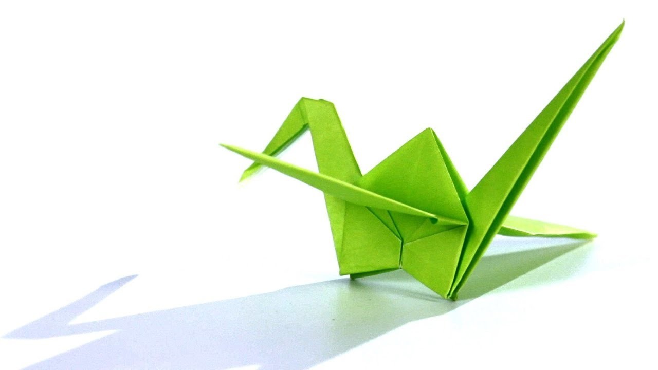 Cómo hacer una Grulla de Origami - Paso a Paso