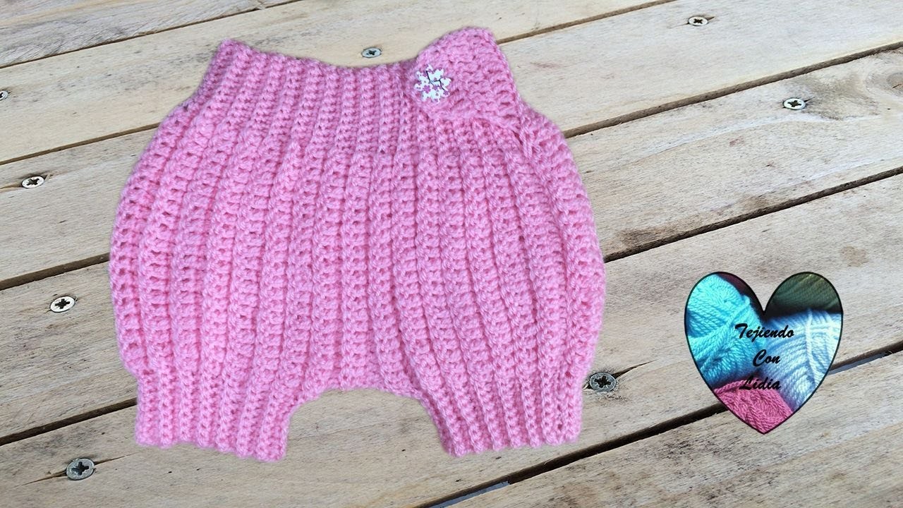 Pantalon bebé crochet super fácil