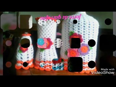 Tejidos a crochet para cocinas