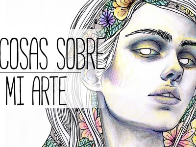 25 COSAS SOBRE MI (ARTE) | Tag & Speed Drawing
