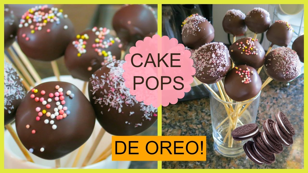 CAKE POPS.TRUFAS DE OREO (sin horno) | STEPHT
