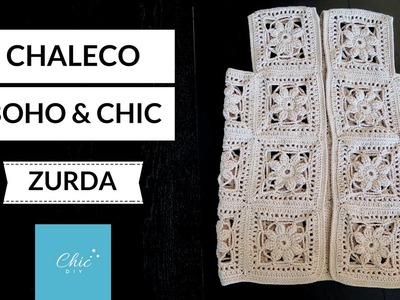CHALECO A CROCHET | ZURDA | CHIC DIY