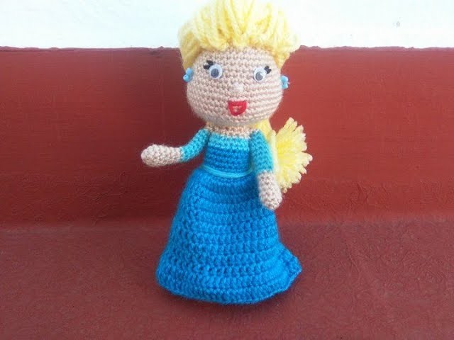 ELSA FROZEN TUTORIAL AMIGURUMI