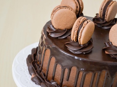 Mousse de Chocolate ( Receta ) + Torta en capas + Decoración || TAN DULCE