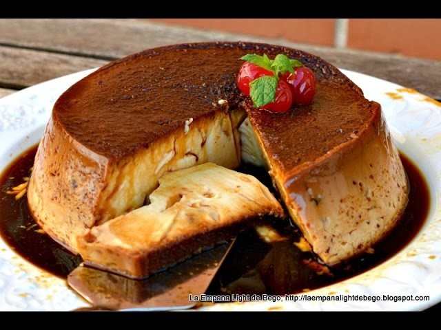 Receta de Flan de huevo Fácil al Microondas