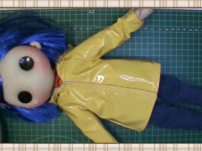 Tutorial Pepita Coraline: Chubasquero