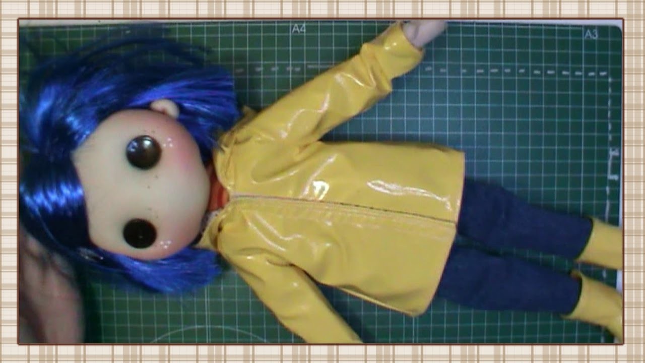 Tutorial Pepita Coraline: Chubasquero