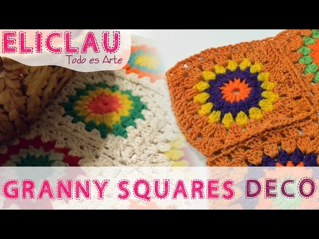 Un camino de Granny Squares | A Road to Granny Squares | EliClau