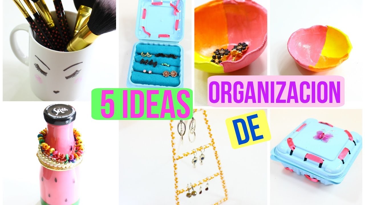 5 ideas para organizar tus accesorios