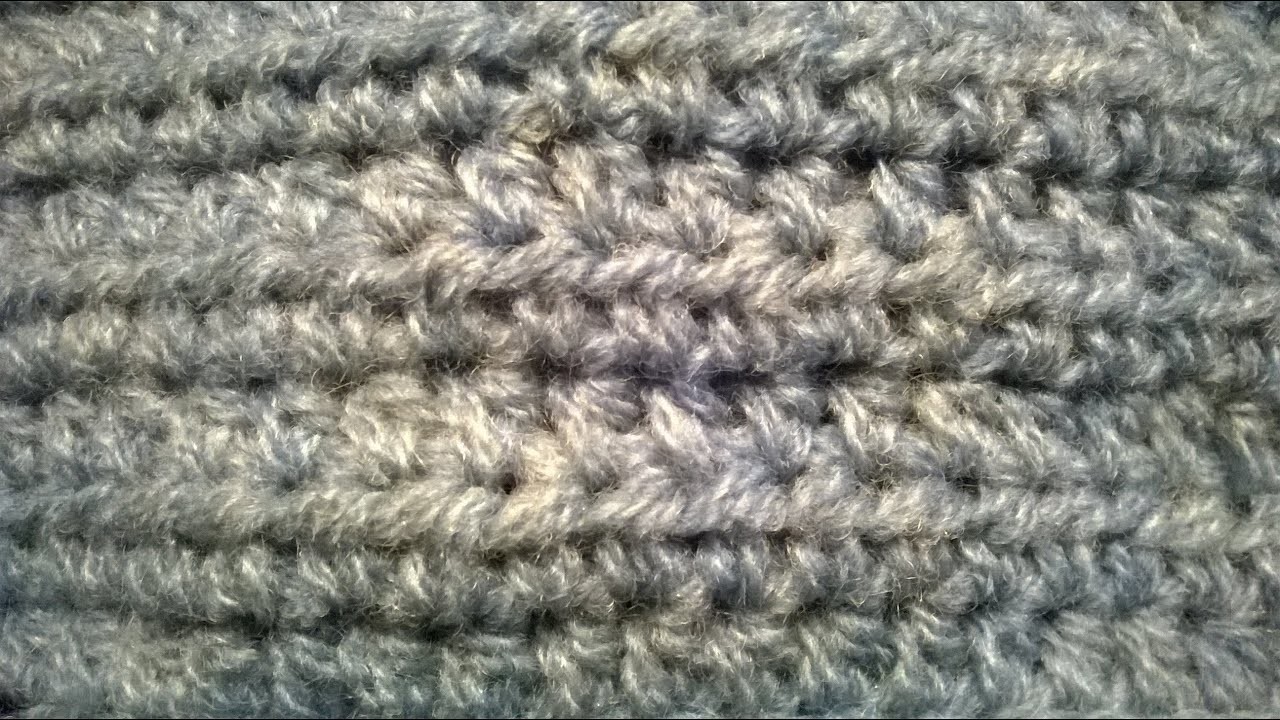 Aprendiendo a tejer: Medio punto alto