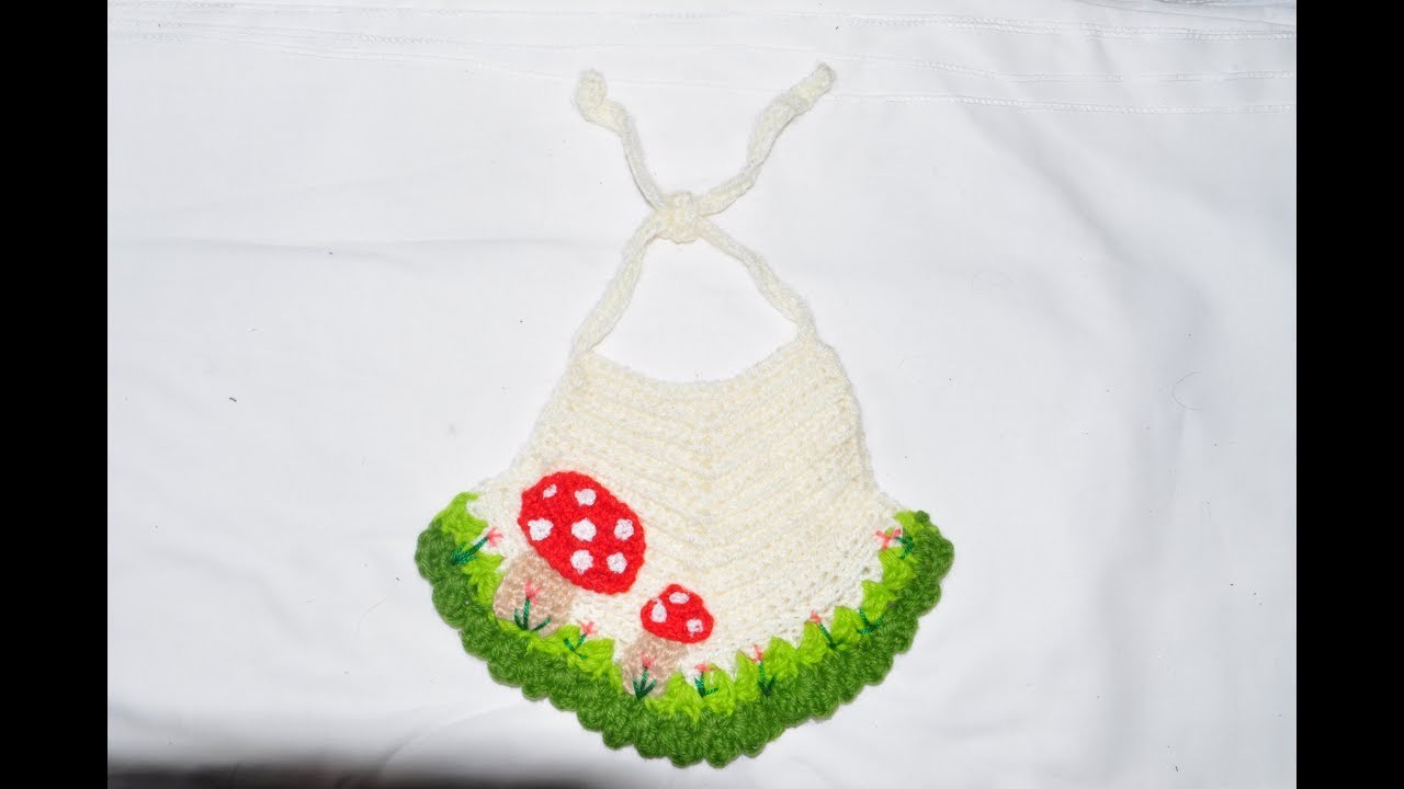 Babero para bebe con diseno