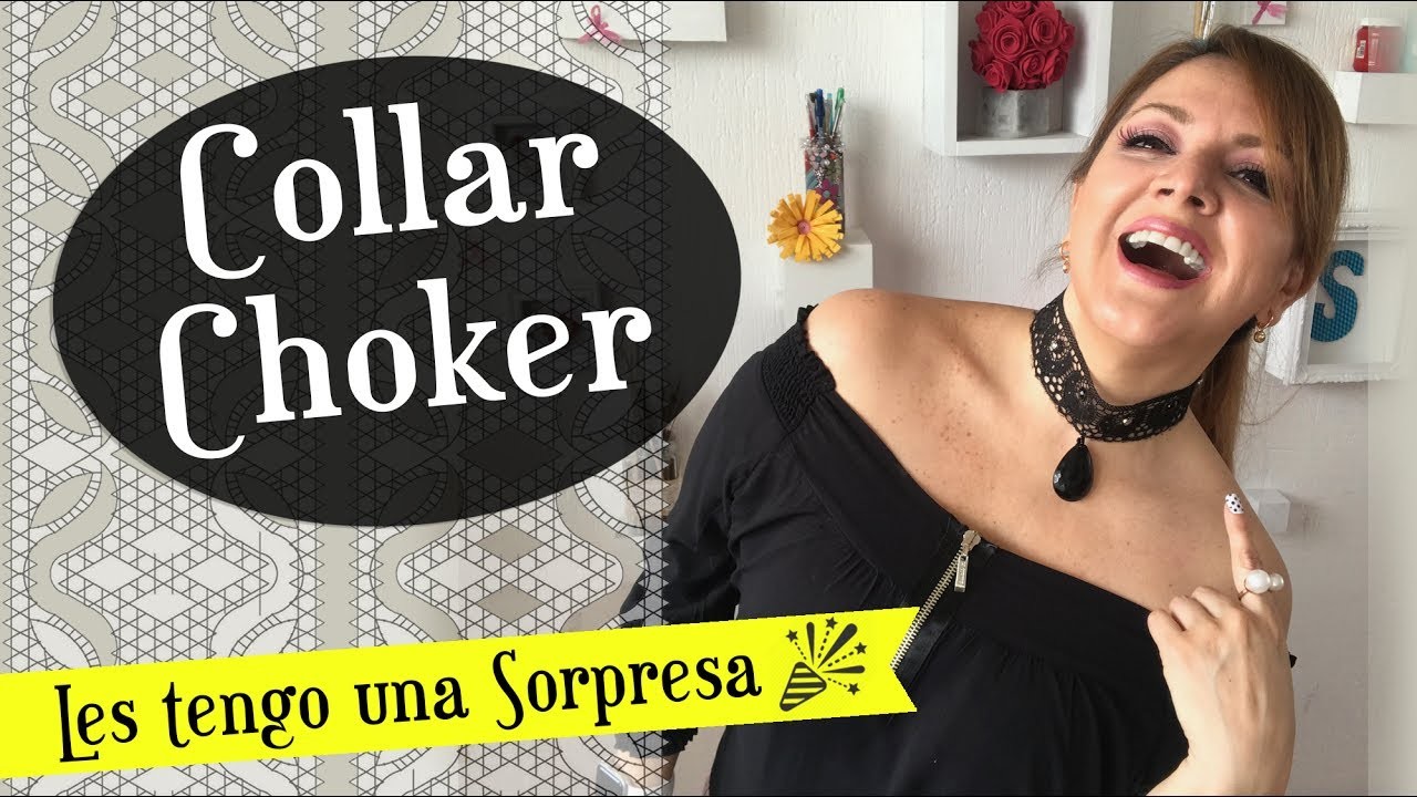 Collar Choker con Encajes :. Chuladas Creativas y el Mundo de Isa SORPRESA!