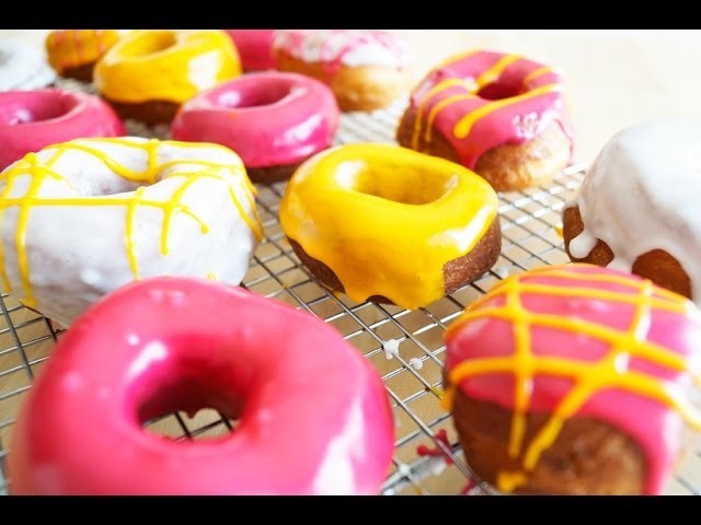 Donuts caseros fácil  y glaseado para Donuts